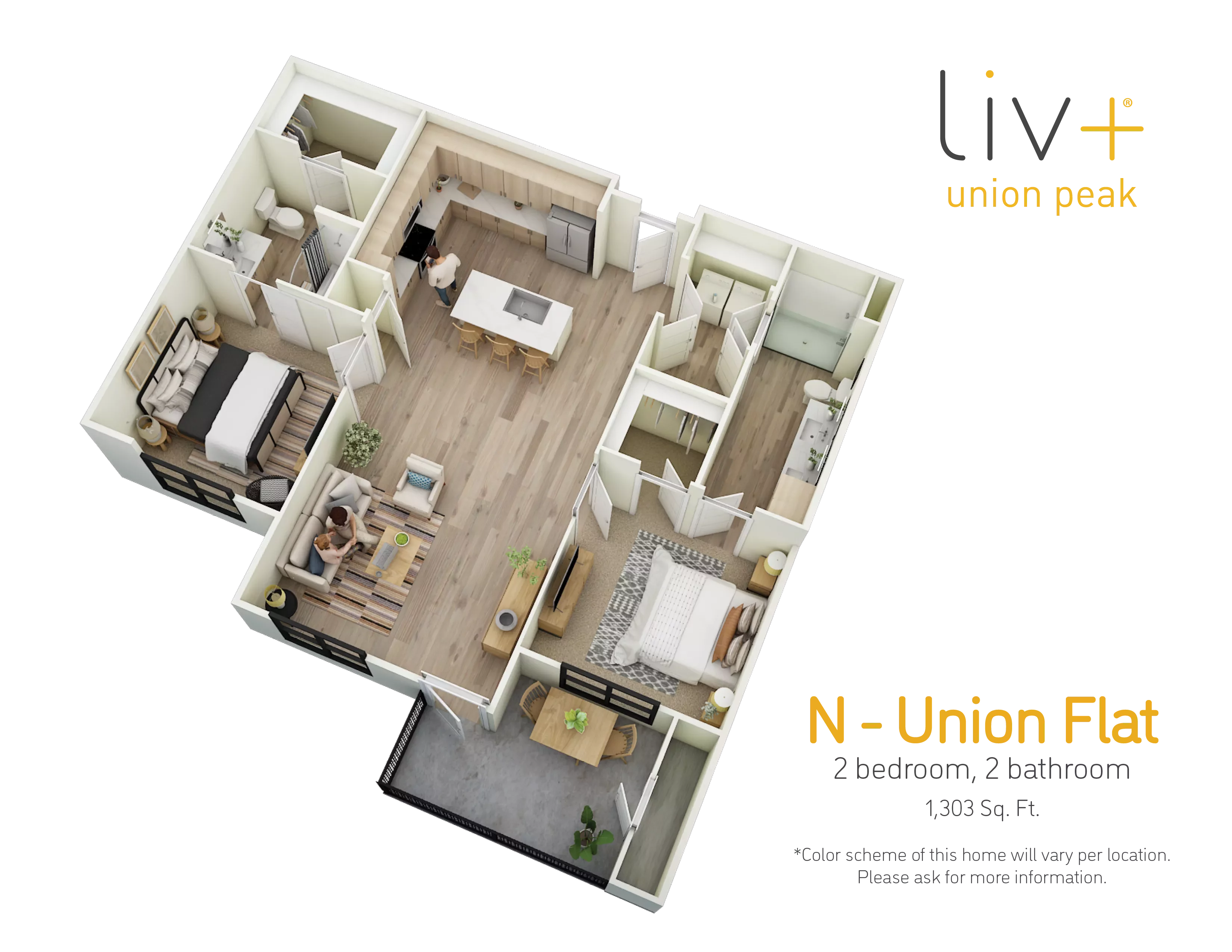 Flat N - Union